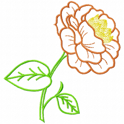 Flowers And Tree Embroidery Design 12 Flowers And Tree Embroidery Design 12